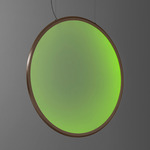 Discovery RGBW Vertical Pendant - Bronze / Transparent