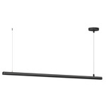 Continuum Color Select Linear Pendant - Black / Frosted