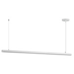 Continuum Color Select Linear Pendant - White / Frosted