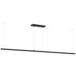 Continuum Color Select Linear Pendant - Black / Frosted