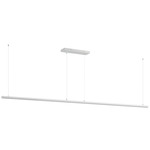 Continuum Color Select Linear Pendant - White / Frosted