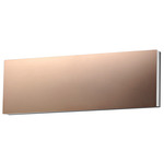 Embosse Color Select Bathroom Vanity Light - Polished Bronze / White