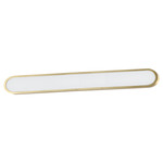 Latitude Color Select Bathroom Vanity Light - Gold / White