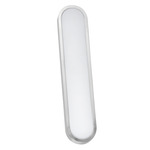 Latitude Color Select Bathroom Vanity Light - Satin Nickel / White