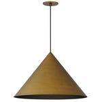 Pitch Pendant - Antique Brass