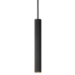 Reeds Solid Pendant - Black