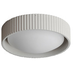 Souffle Ceiling Light - Chalk White / White