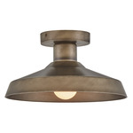 Forge Outdoor Ceiling Light - Burnished Bronze
