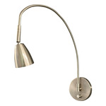 Advent Arch Library Picture Light - Satin Nickel