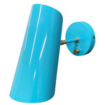 Logan Wall Sconce - Satin Brass / Azure