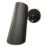 Logan Wall Sconce - Satin Nickel / Black