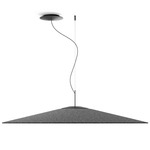 Koine Acoustic Pendant - Matte Black / Anthracite