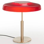 Dora Table Lamp - Gold / Red