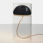 Medusa Table Lamp - Glossy Black / Clear