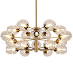 Abii Chandelier - Vintage Bronze / Champagne / Champagne