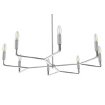 Colette Chandelier - Polished Chrome / Polished Chrome