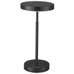 Francine Table Lamp - Satin Black / Frosted