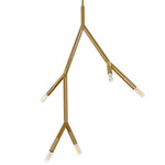 Morgan Branch Pendant - Aged Brass