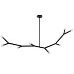 Morgan Linear Branch Pendant - Matte Black