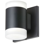 Wilson Wall Sconce - Matte Black / Frosted