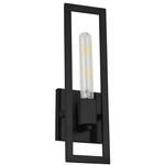 Wisteria Wall Sconce - Matte Black