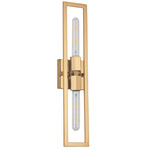 Wisteria Wall Sconce - Aged Brass