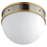 Duke Ceiling Light Fixture - Satin Nickel / Satin Brass / Satin White