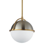 Duke Pendant - Satin Nickel / Satin Brass / Satin White