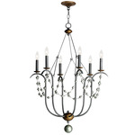 Formosa Chandelier - Golden Noir