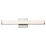 Spec Color Select Bathroom Vanity Light - Satin Nickel / White