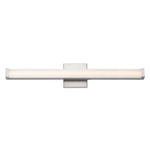 Spec Color Select Bathroom Vanity Light - Satin Nickel / White