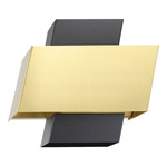 Timparpossa Wall Sconce - Black / Gold
