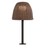 Atticus Outdoor Lamp - Graphite Brown / Brown