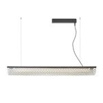 Nans Balis Outdoor Linear Pendant - Graphite Brown / Beige