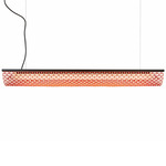 Nans Balis Outdoor Linear Pendant - Graphite Brown / Red