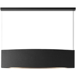 Noren Linear Pendant - Black / Dark Grey