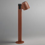 Nut Outdoor Path Light - Textured Terracotta