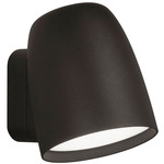 Nut Outdoor Wall Sconce - Textured Graphite Brown