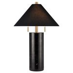 Blythe Table Lamp - Black / Black