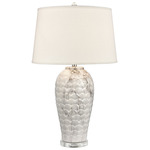 Causeway Waters Table Lamp - White / White