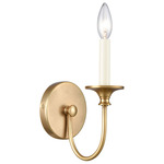 Cecil Wall Sconce - Natural Brass