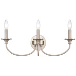 Cecil Bathroom Vanity Light - Brushed Nickel