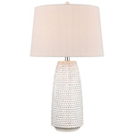 Copeland Table Lamp - White / Gray