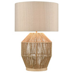 Corsair Table Lamp - Natural / Off White
