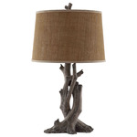 Cusworth Table Lamp - Brown / Natural
