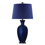 Helensburugh Table Lamp - Navy Blue / Navy