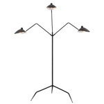 Risley Floor Lamp - Matte Black / Matte Black