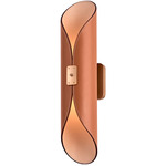 Cape Wall Sconce - Satin Brass / Saddle