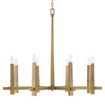 Blake Chandelier - Aged Brass