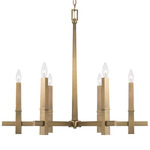 Blake Chandelier - Aged Brass